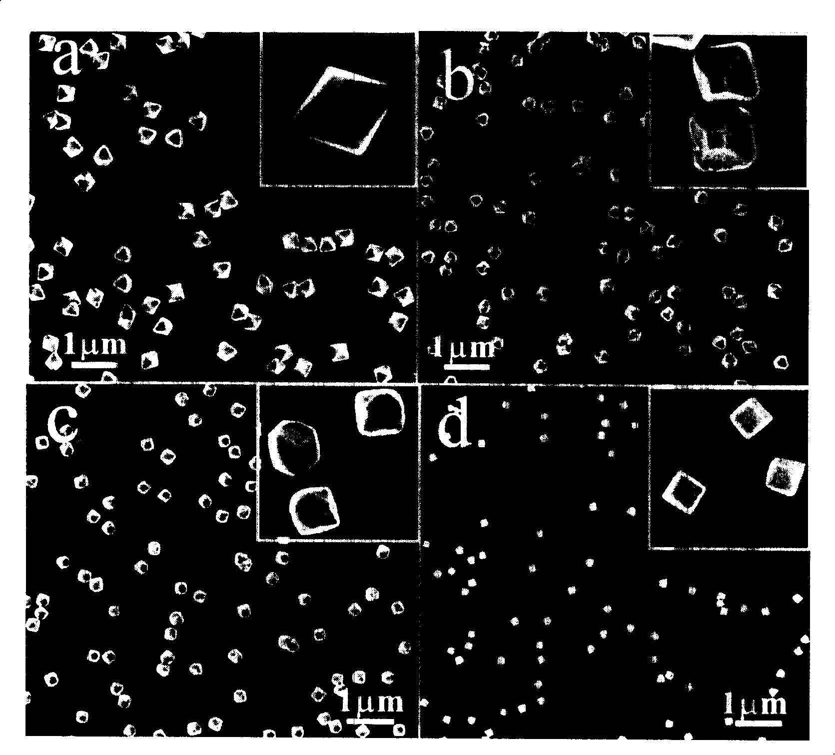 Process for preparing shape controllable cuprous oxide micro/nano crystal by electrochemical deposition