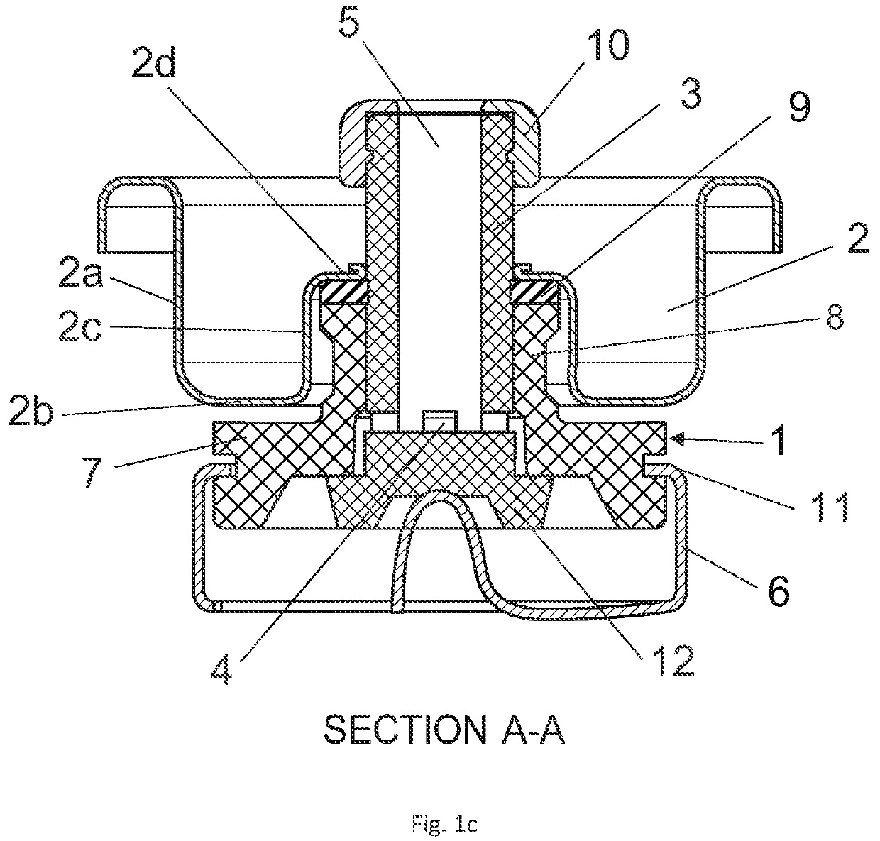 Valve for a container