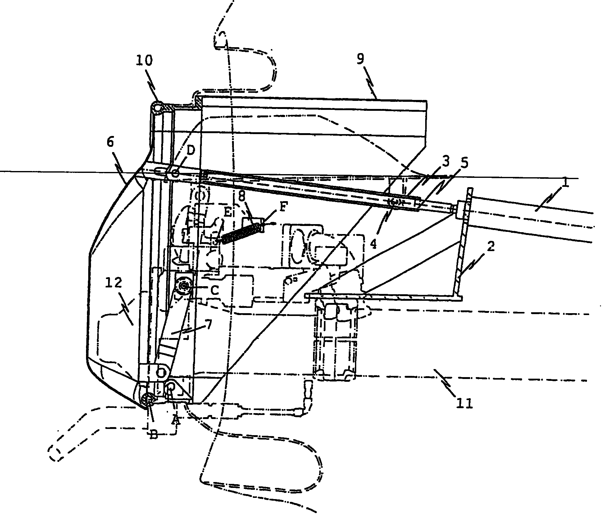 Car couple with cover and method for returning car coupler coupling head