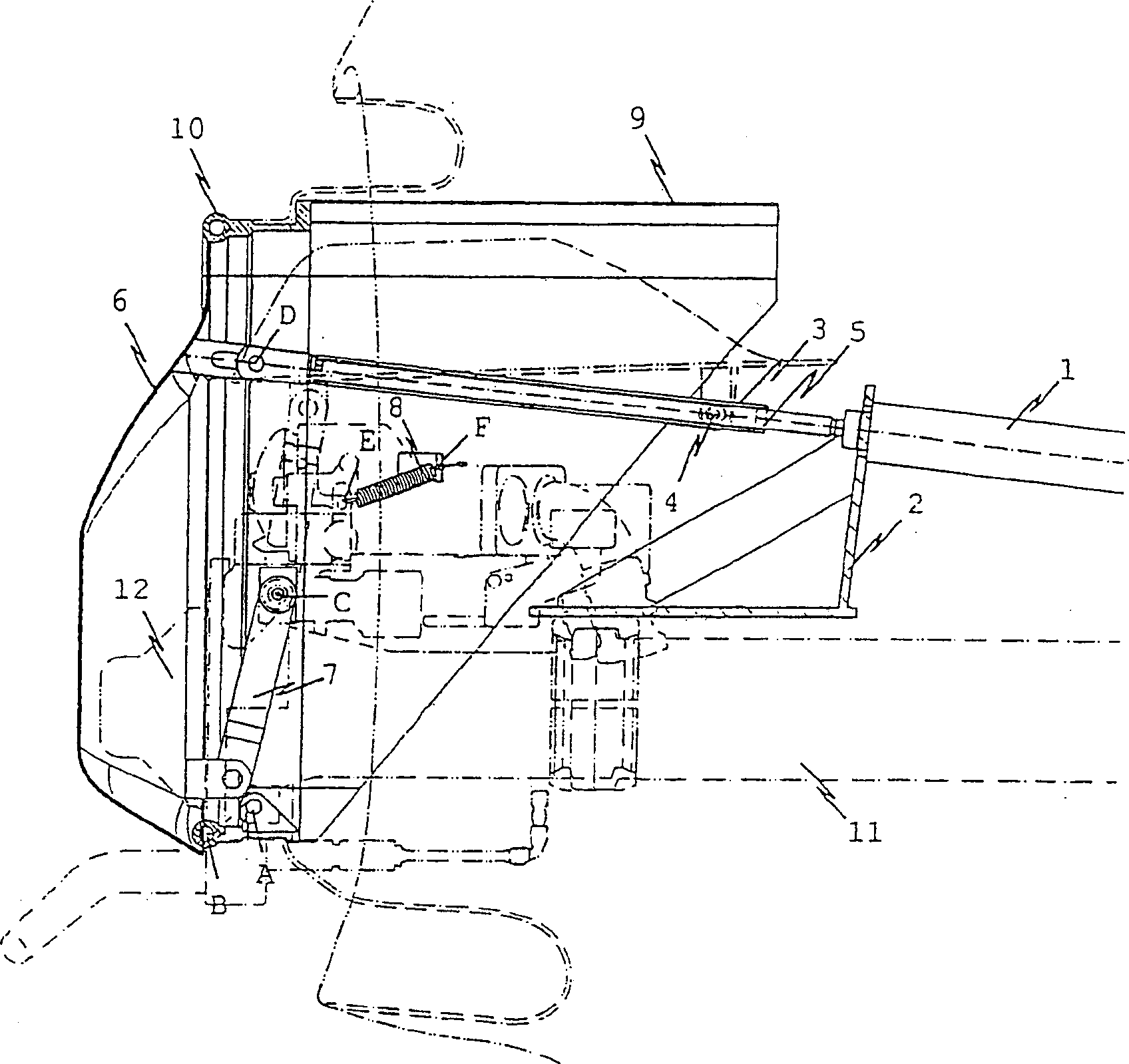 Car couple with cover and method for returning car coupler coupling head