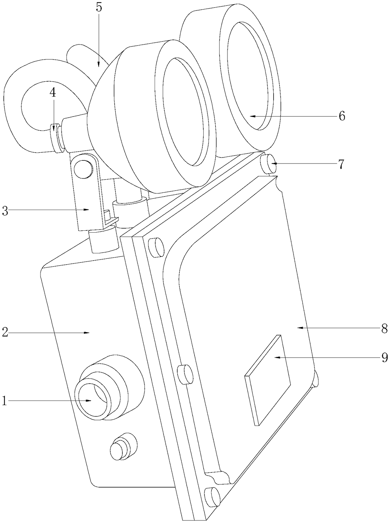 Multi-brightness special-purpose illuminating device for electric power overhaul