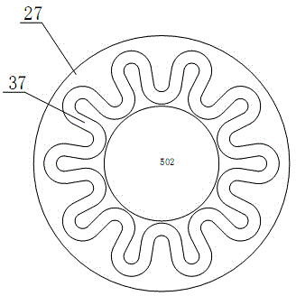 Cooling system of flywheel energy storage device