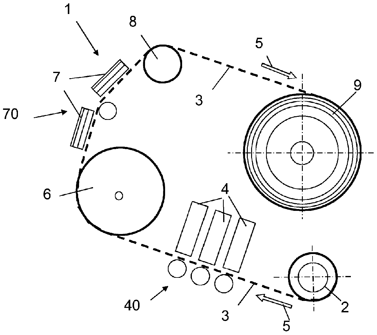 Method for drying a substrate, dryer module for carrying out the method, and dryer system