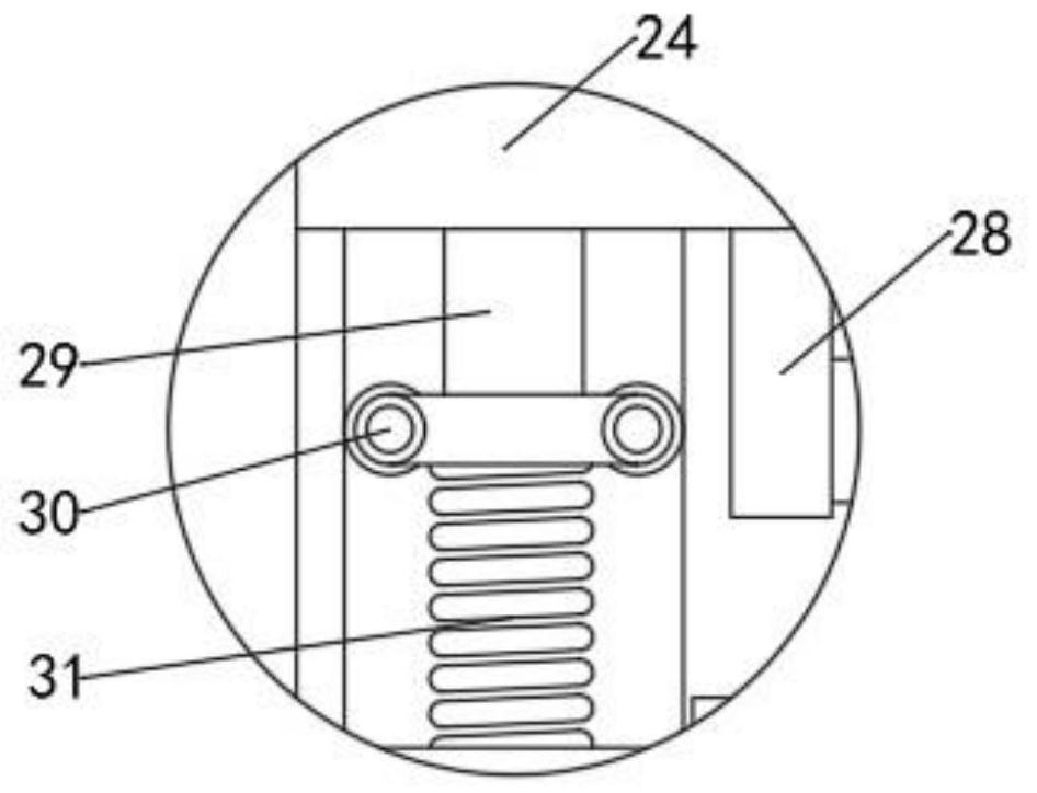 Debris cleaning device for numerical control machine tool