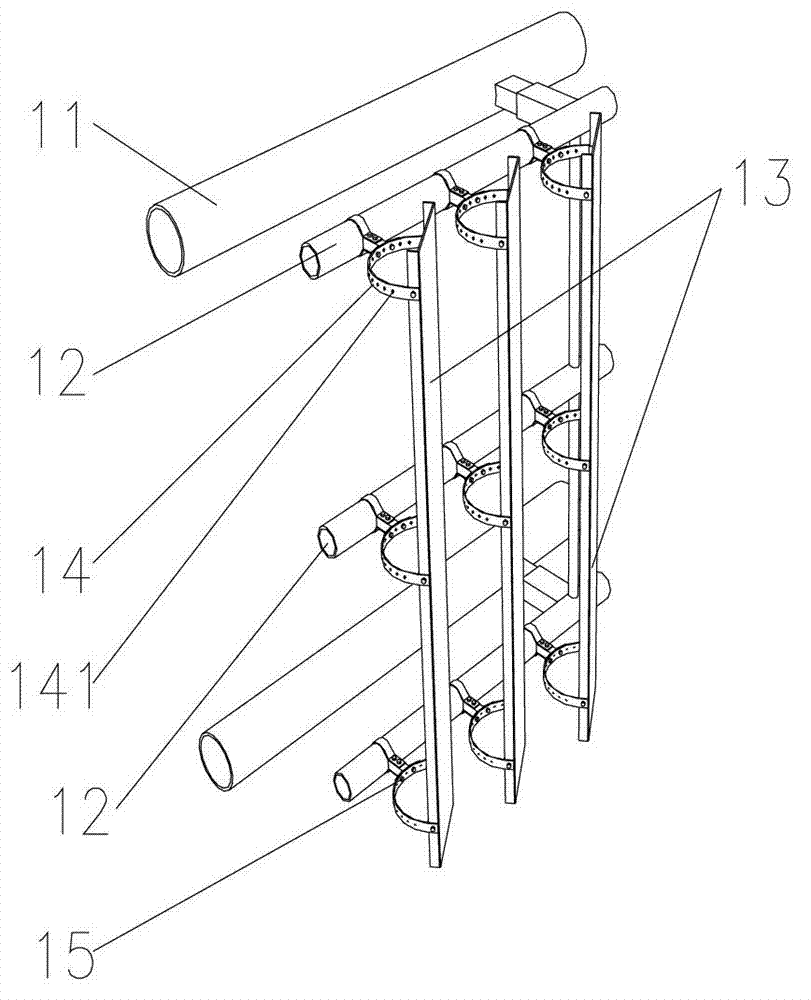 Louver curtain wall