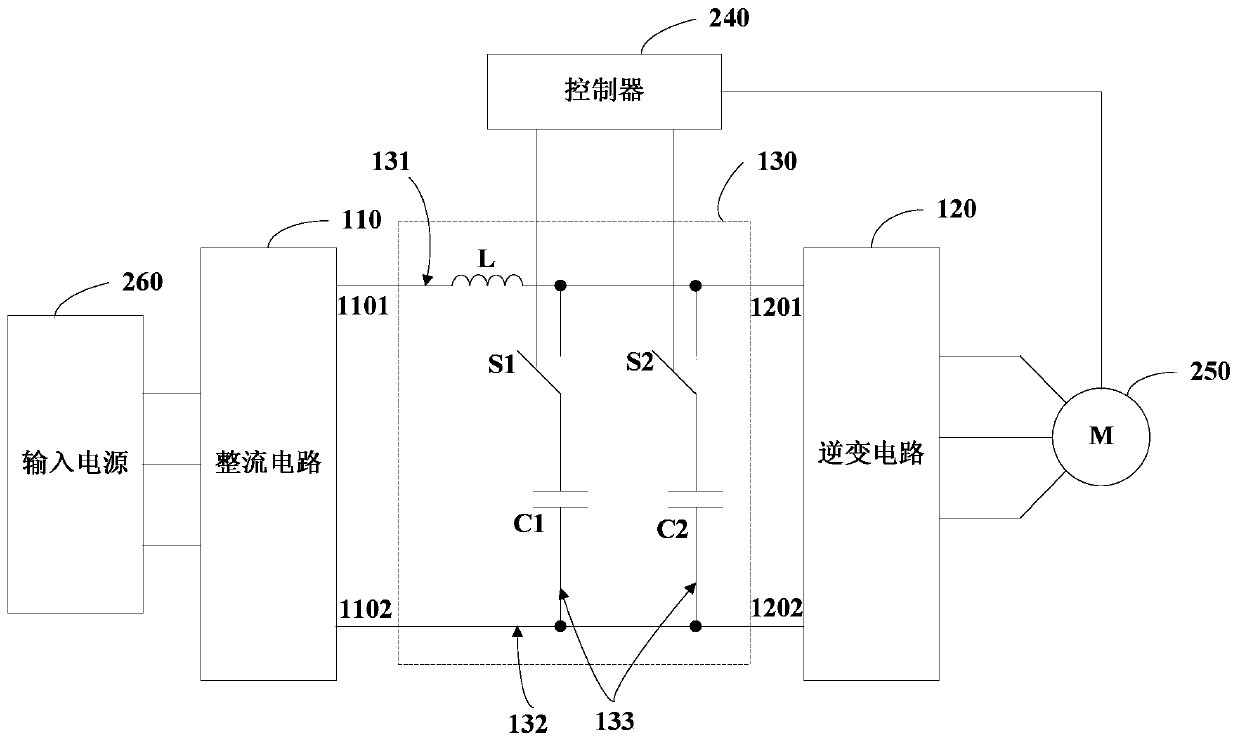 Driving system, air conditioner equipment, control method and controller