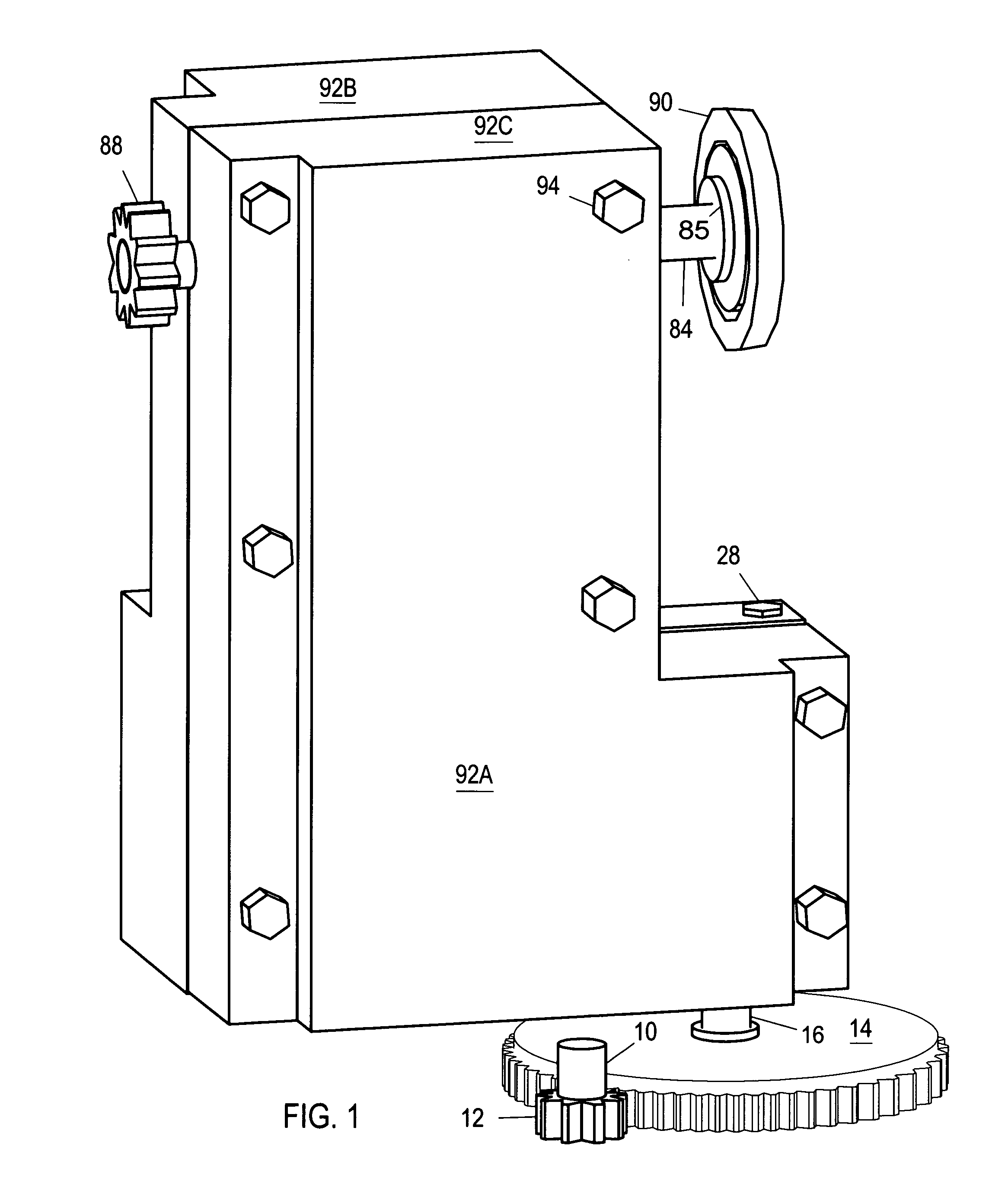 Mechanical module for horsepower amplification