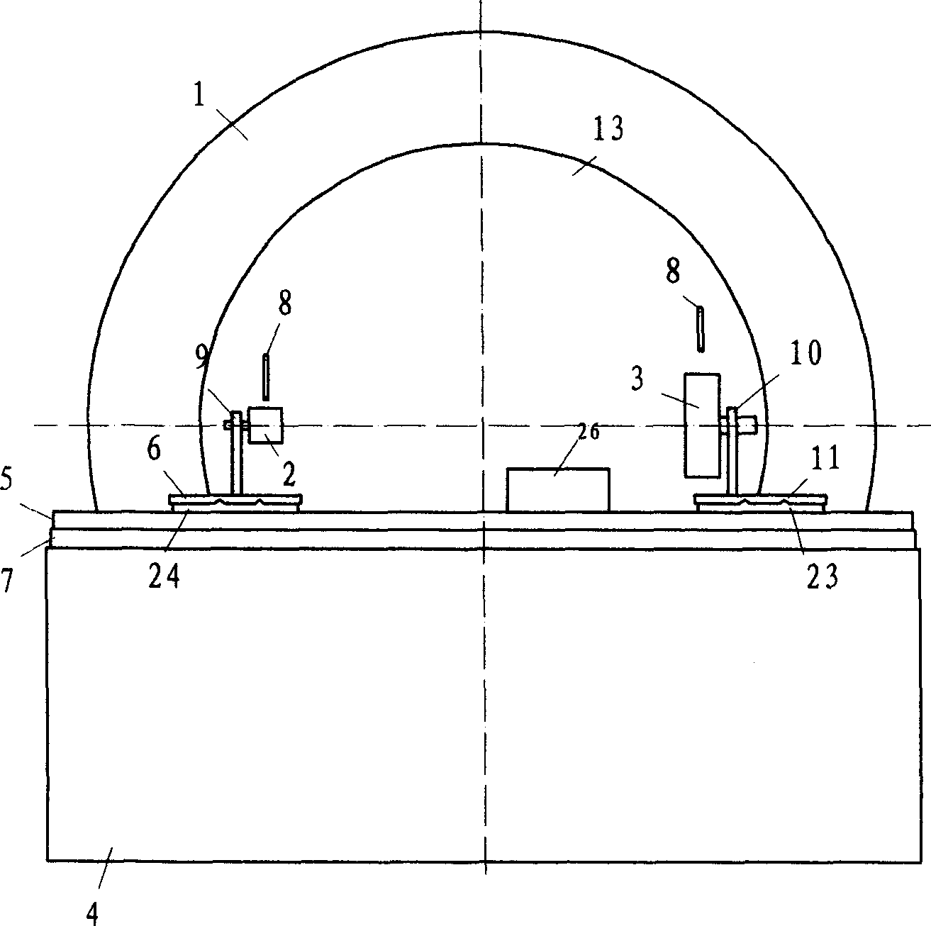 Large vertical grinder