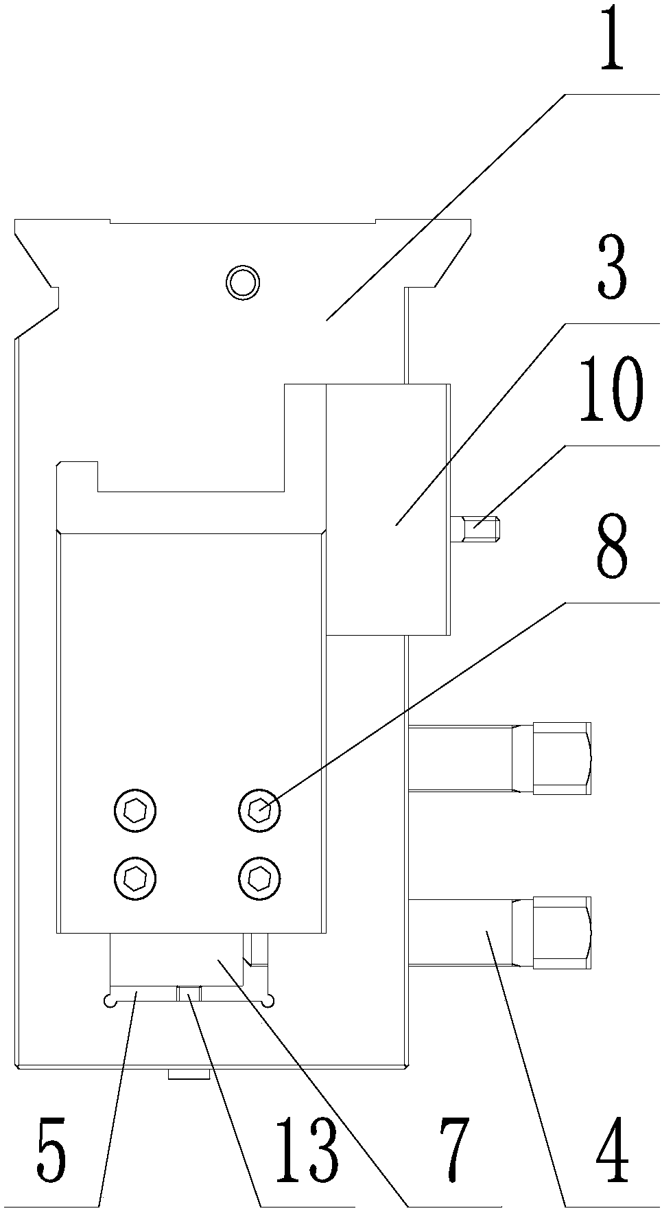 Double-sided turning cutting tool clamping mechanism and method for thin-wall uniform-thickness parts