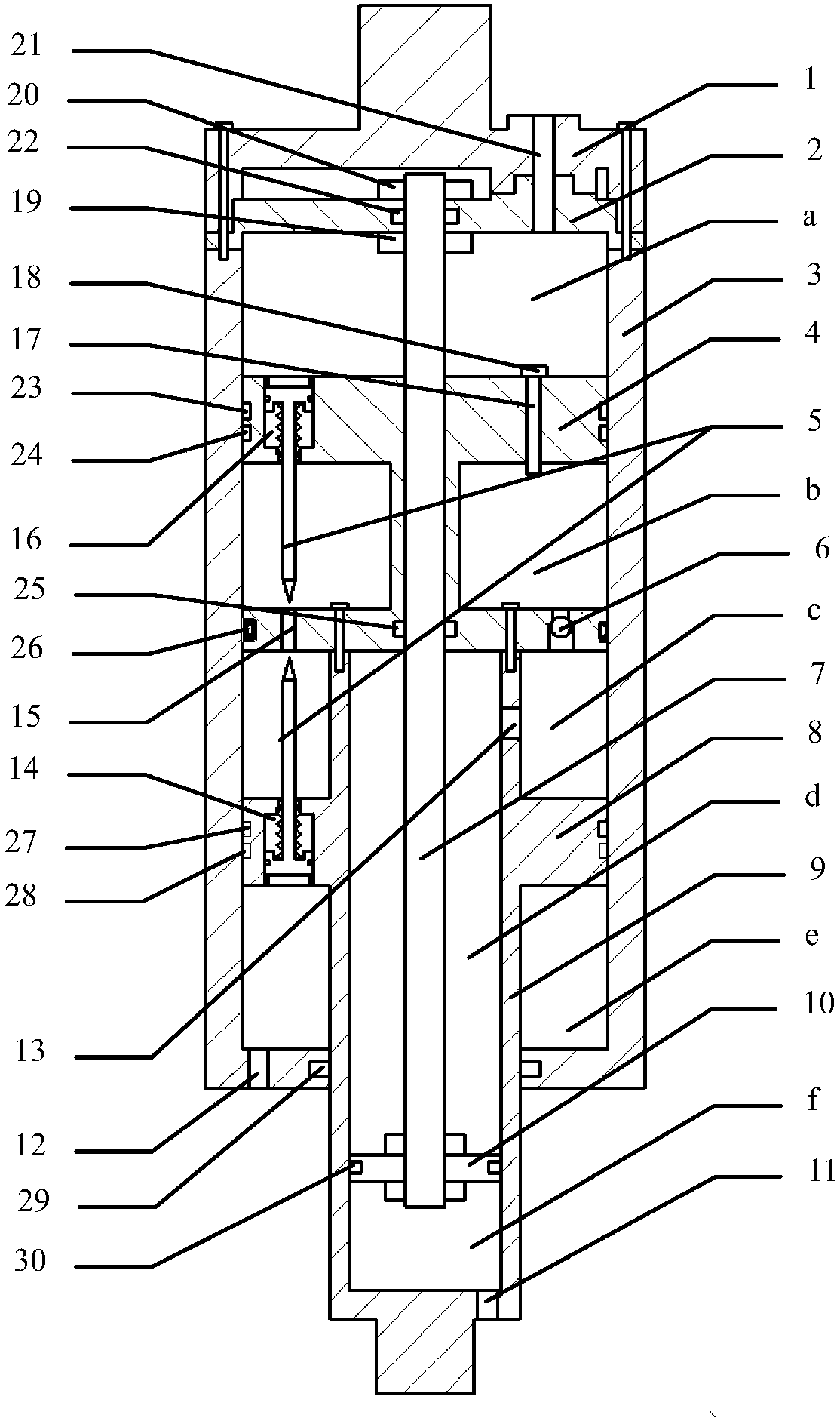 A kind of multi-condition damping adaptive gas spring and its control method