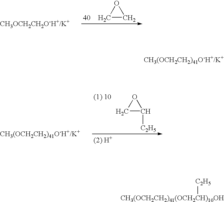 Polyalkylene oxide polyquaternary ammonium biocides