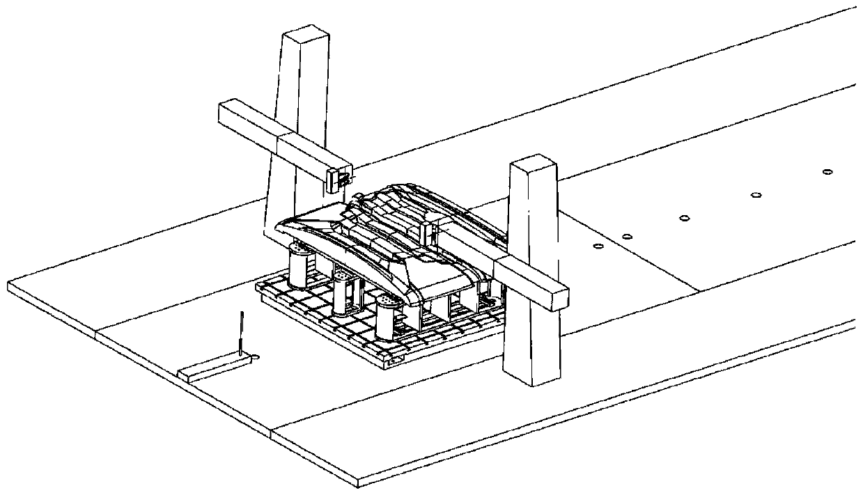 Clay numerical control milling clamping platform and clamping method