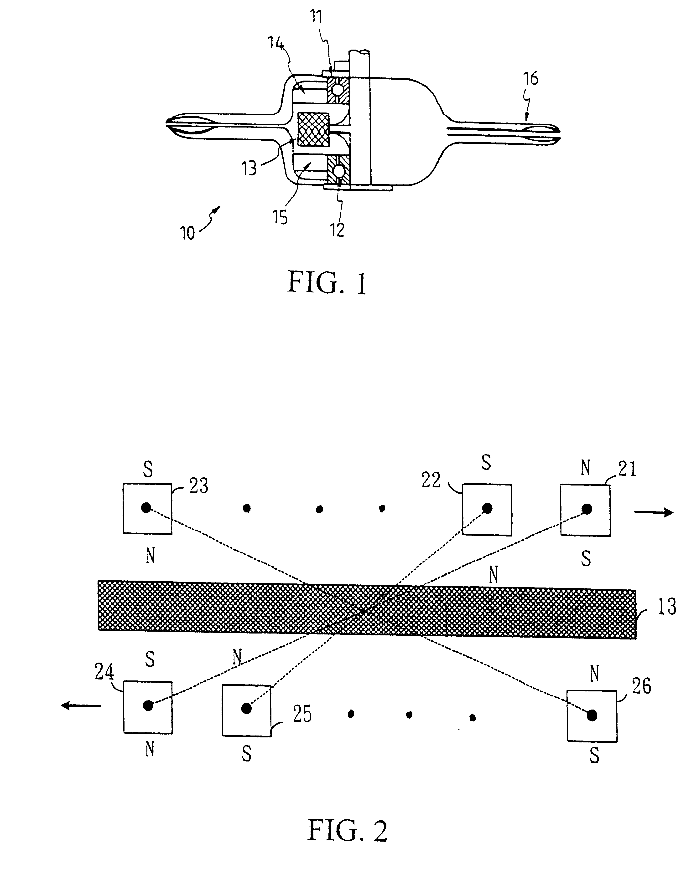 Multiple layer double rotor single stator skew symmetry permanent magnet rotating motor