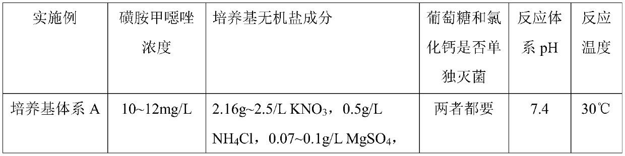 Method for degrading sulfamethoxazole