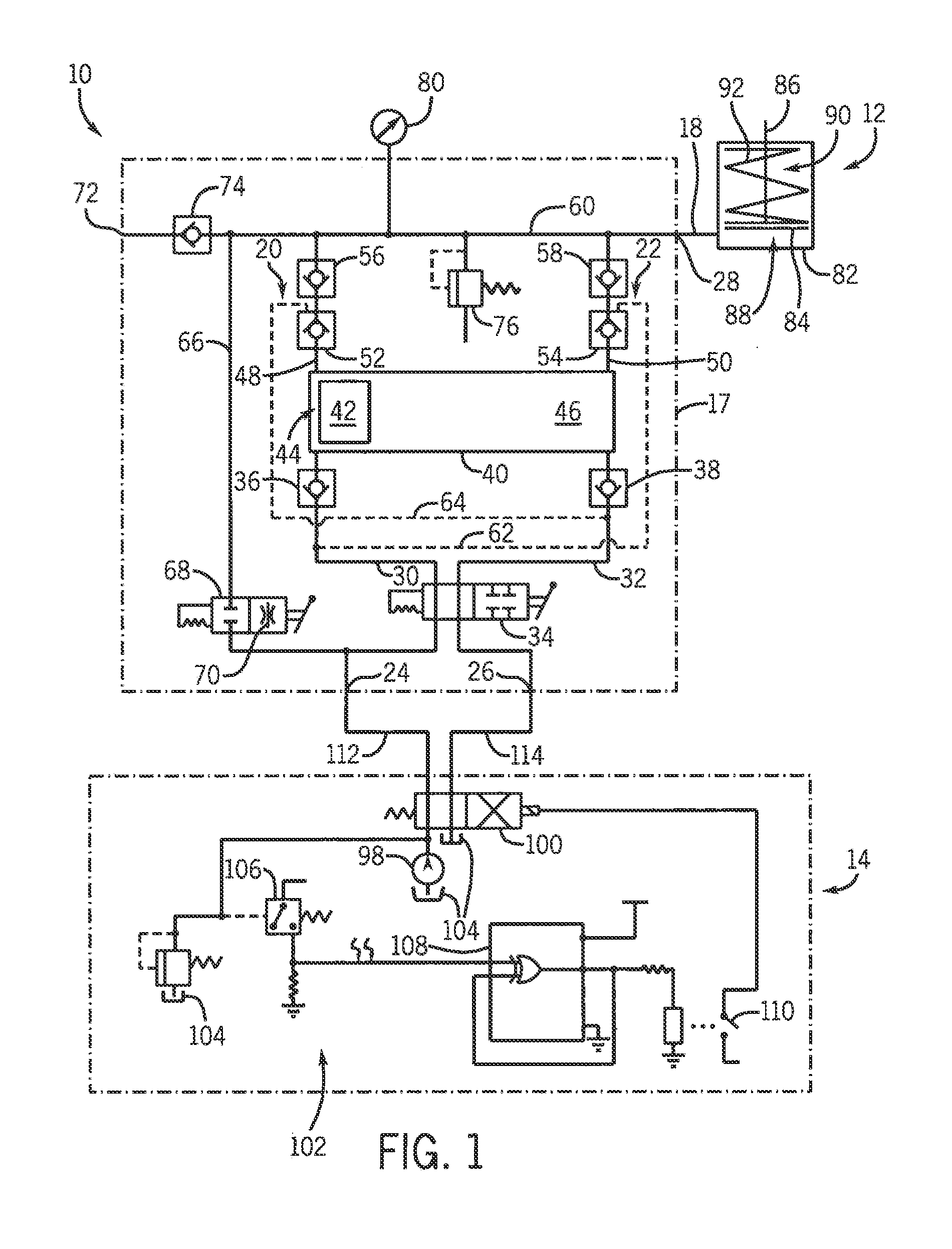 Synchronized lifting and lowering apparatus