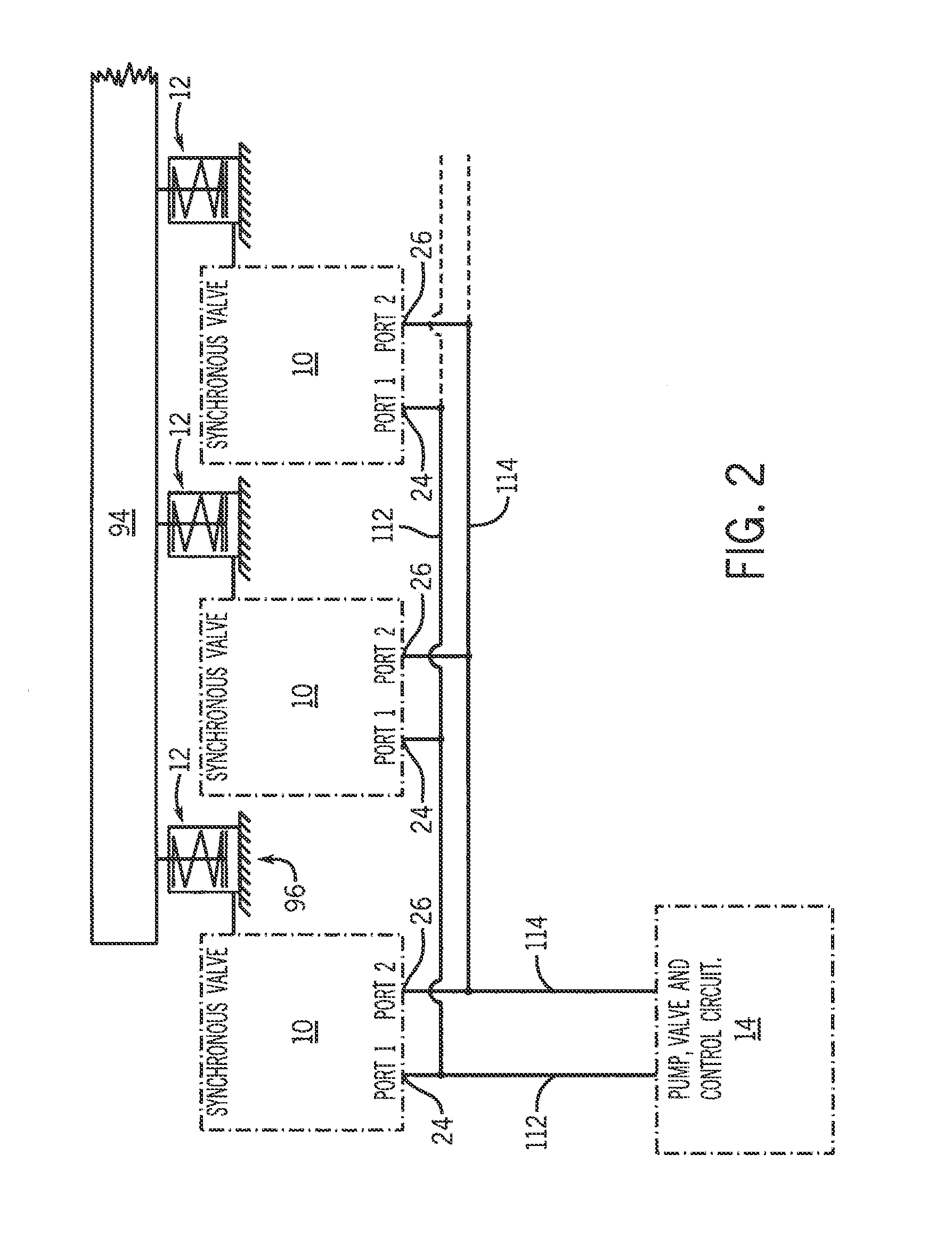 Synchronized lifting and lowering apparatus