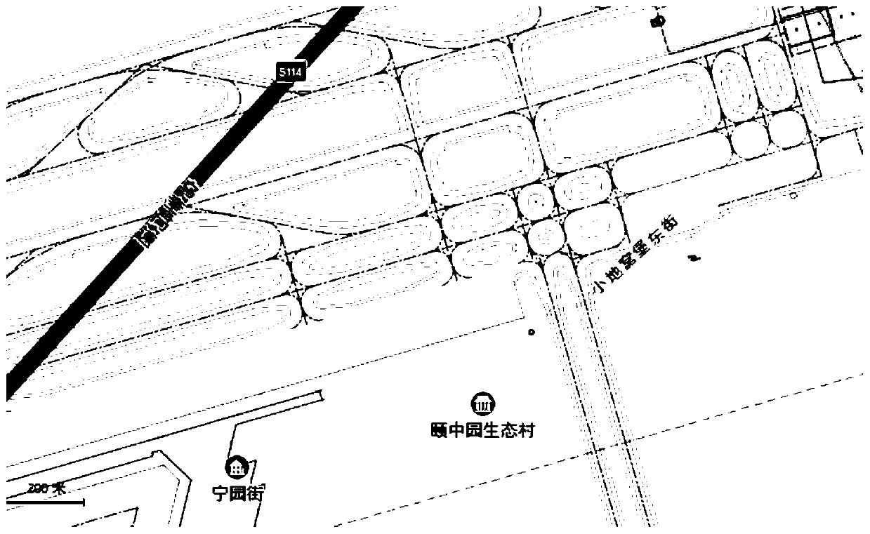 Map base map integration method