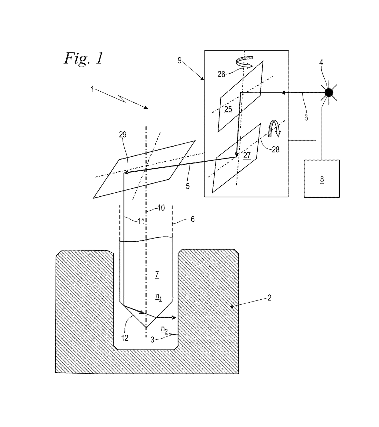 Laser system and method for the treatment of body tissue