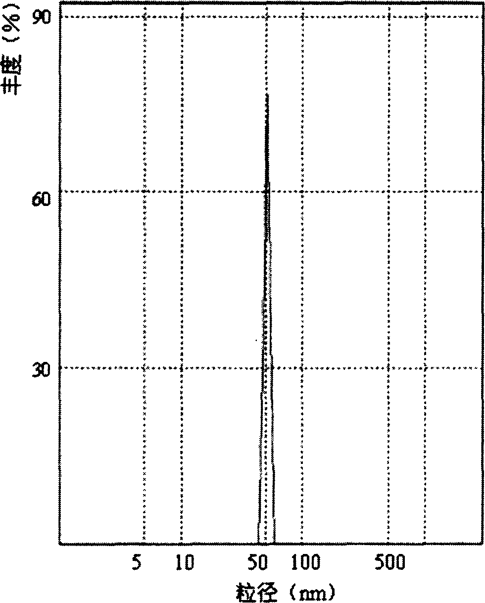 Nano macromolecule microball of carboxy function type cross-linked nucleocapsid structure and preparation process thereof