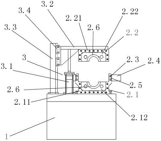 Plunger self-locking metal corrugated pipe multi-corrugate water expansion once-forming machine