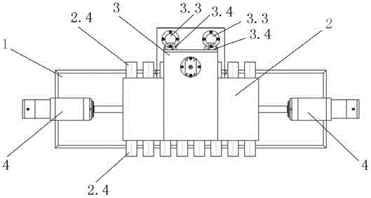 Plunger self-locking metal corrugated pipe multi-corrugate water expansion once-forming machine