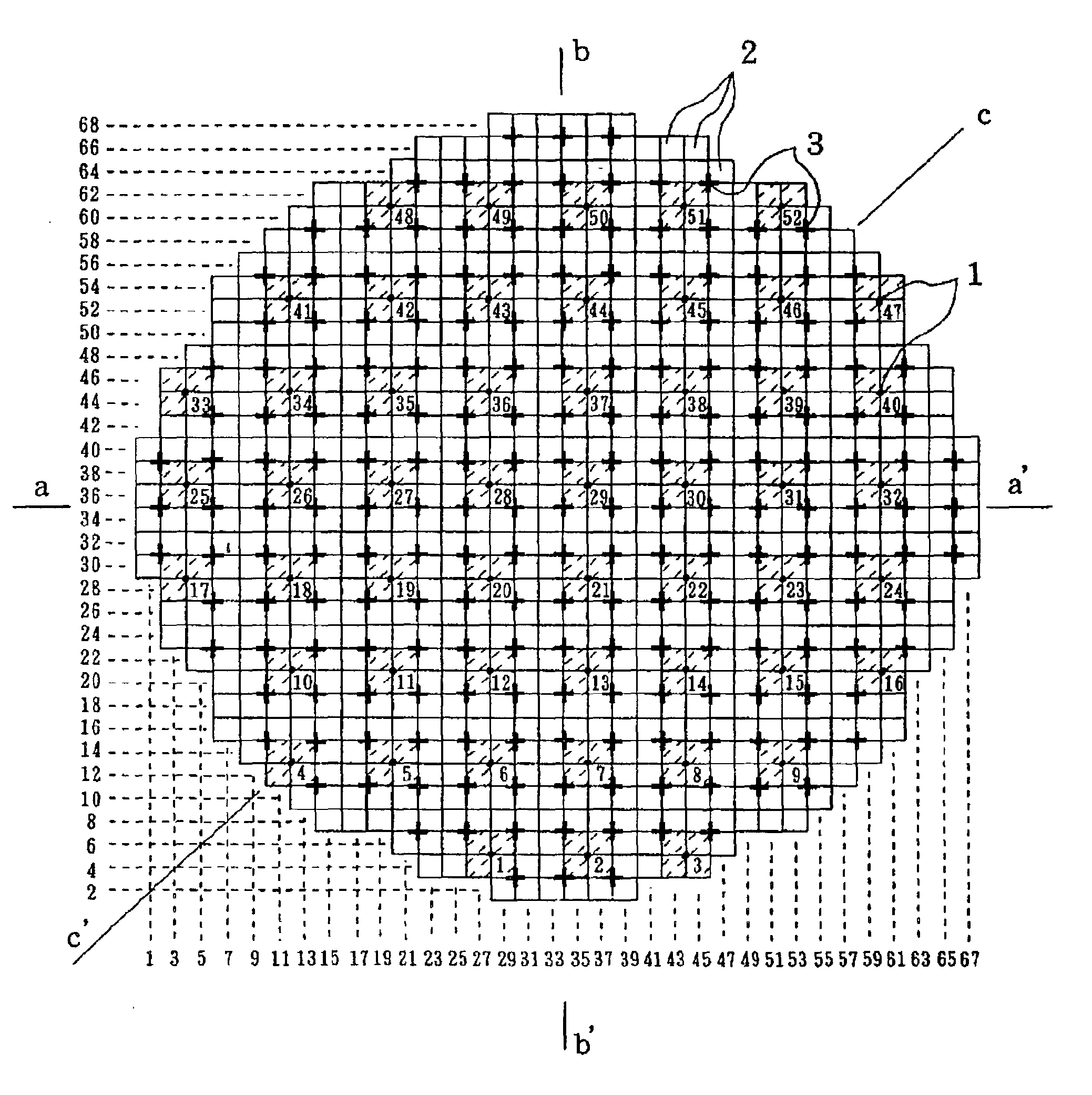 Incore monitoring method and incore monitoring equipment