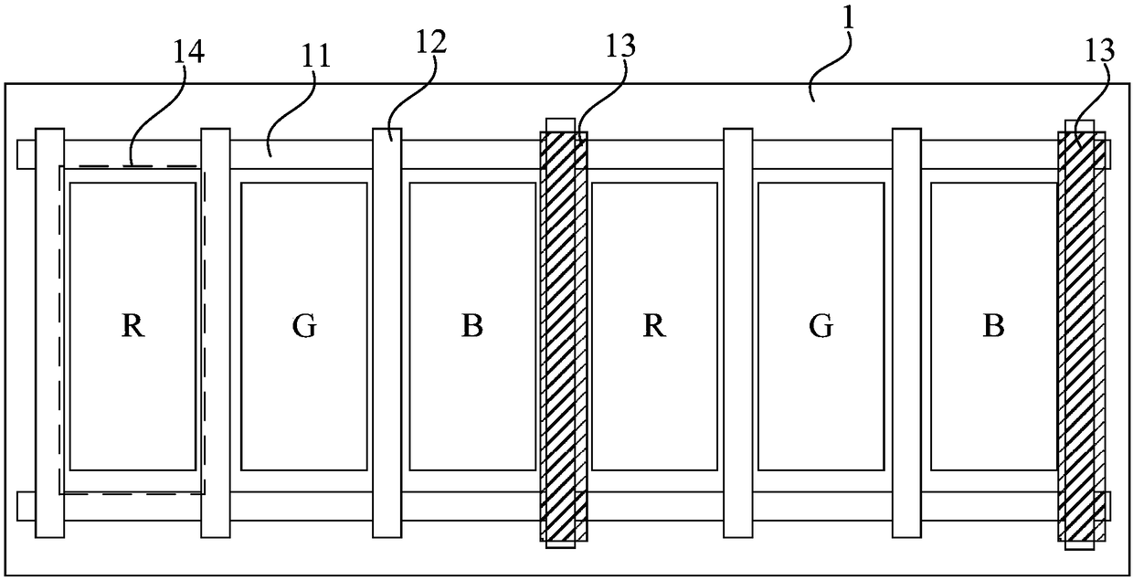 A touch display panel and a touch display device