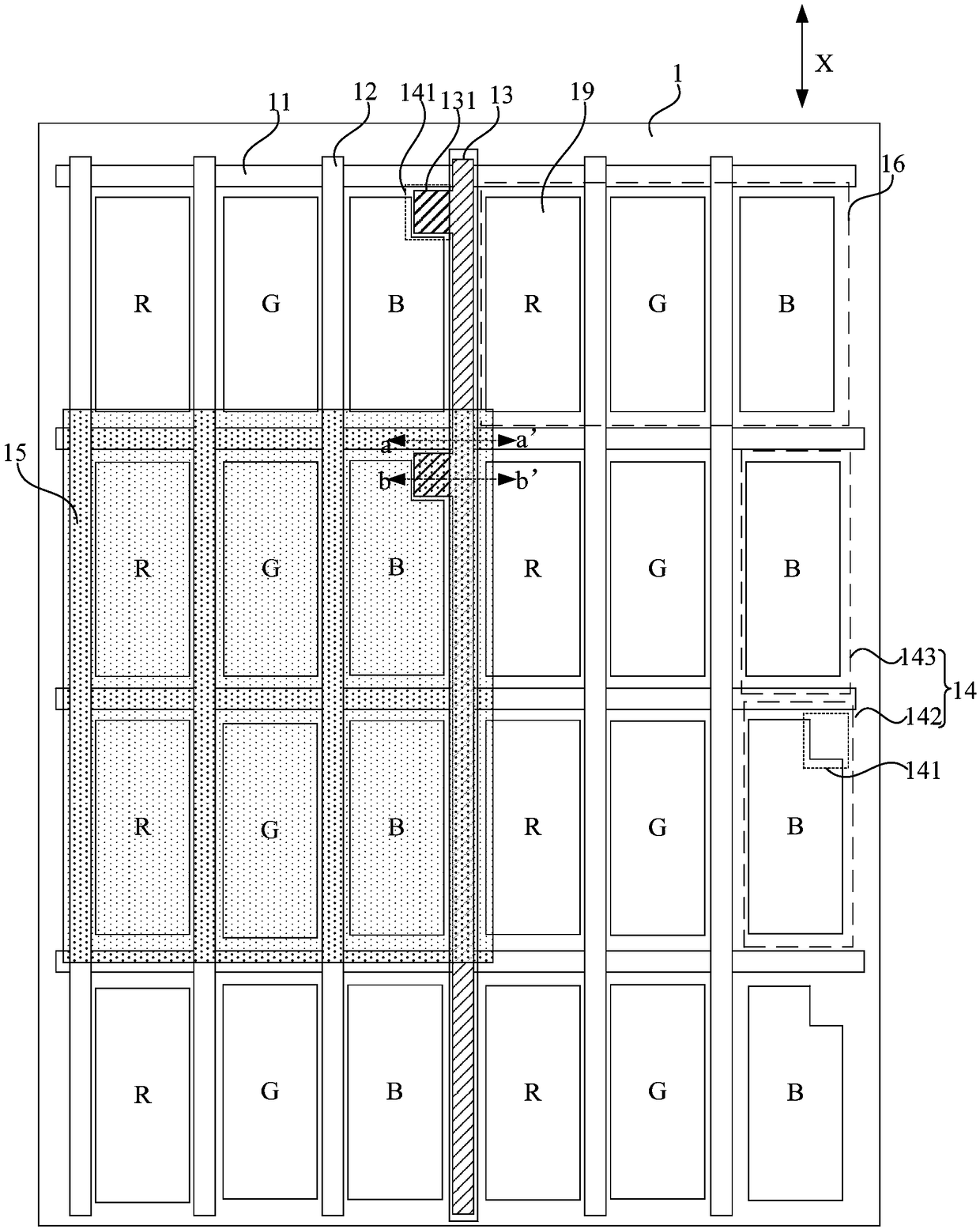 A touch display panel and a touch display device