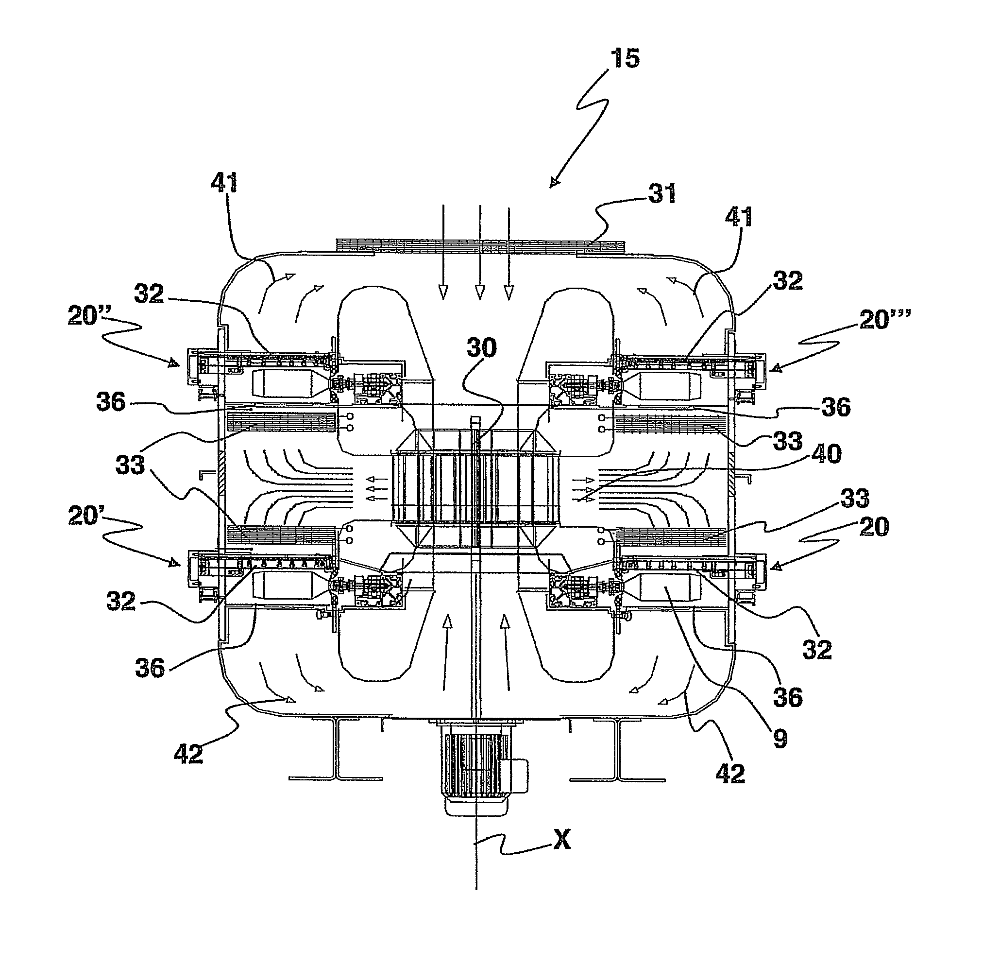 Container coating system and process