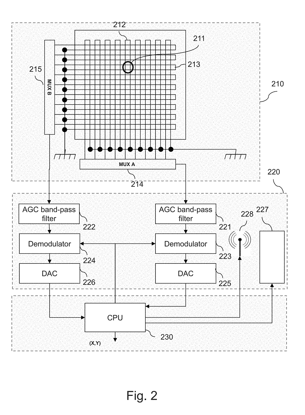 Hybrid mobile entity, method and device for interfacing a plurality of hybrid mobile entities with a computer system, and a set for a virtual or augmented reality system