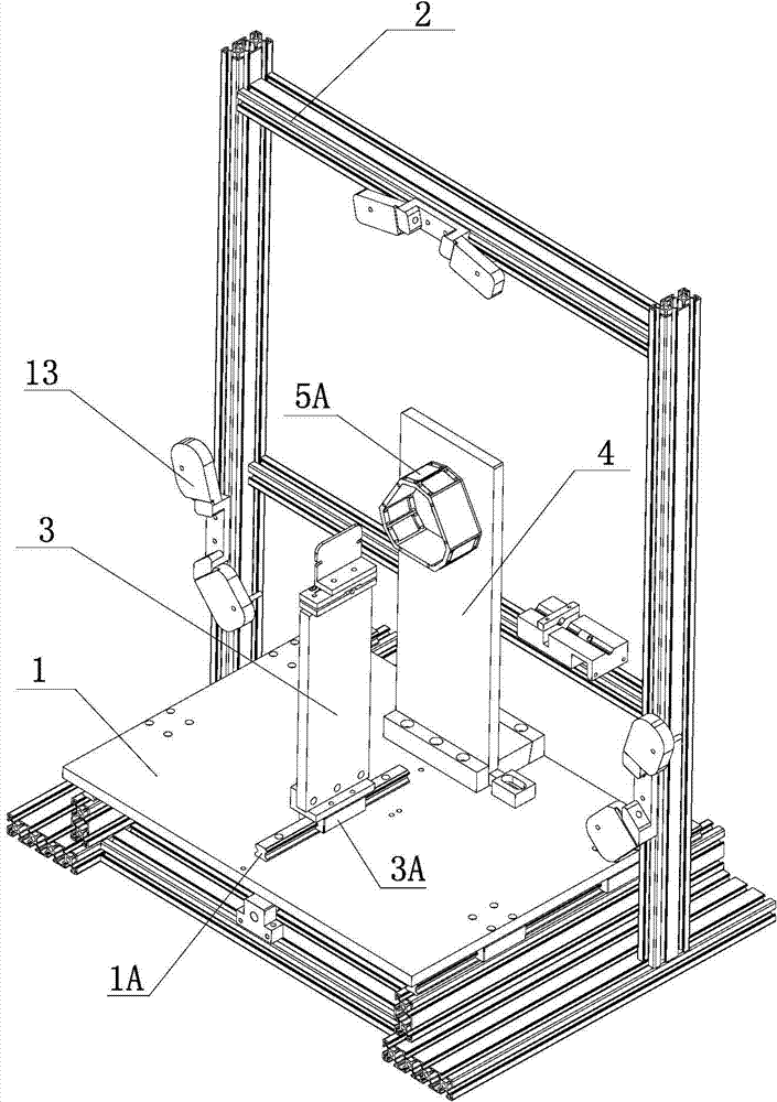 Mechanical property parameter detection device of in-vitro cornea