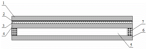 Thermal-insulating heat-preserving laminated safety glass and manufacturing method thereof