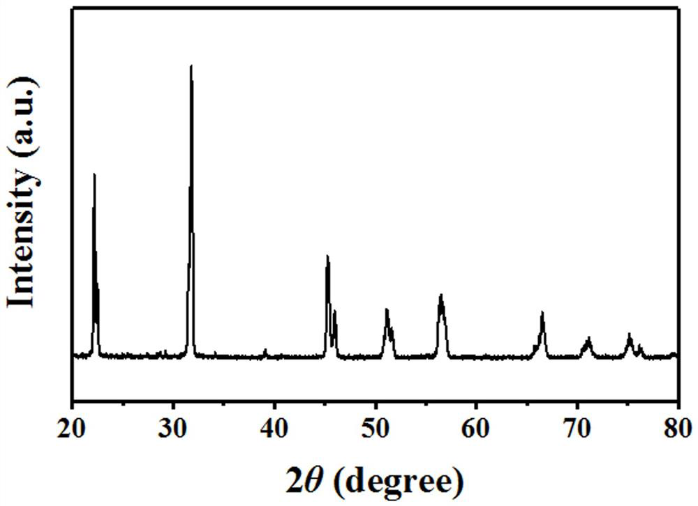 Method for promoting cold sintering of potassium-sodium niobate-based leadless piezoelectric ceramics