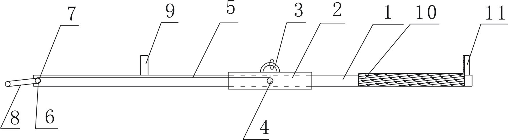 Construction method for tuyere