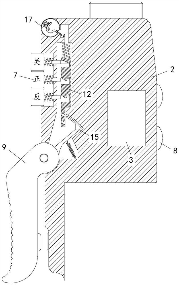 Hand-held electric screwdriver motor control device