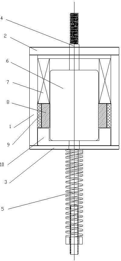 TCM monostable permanent magnet mechanism