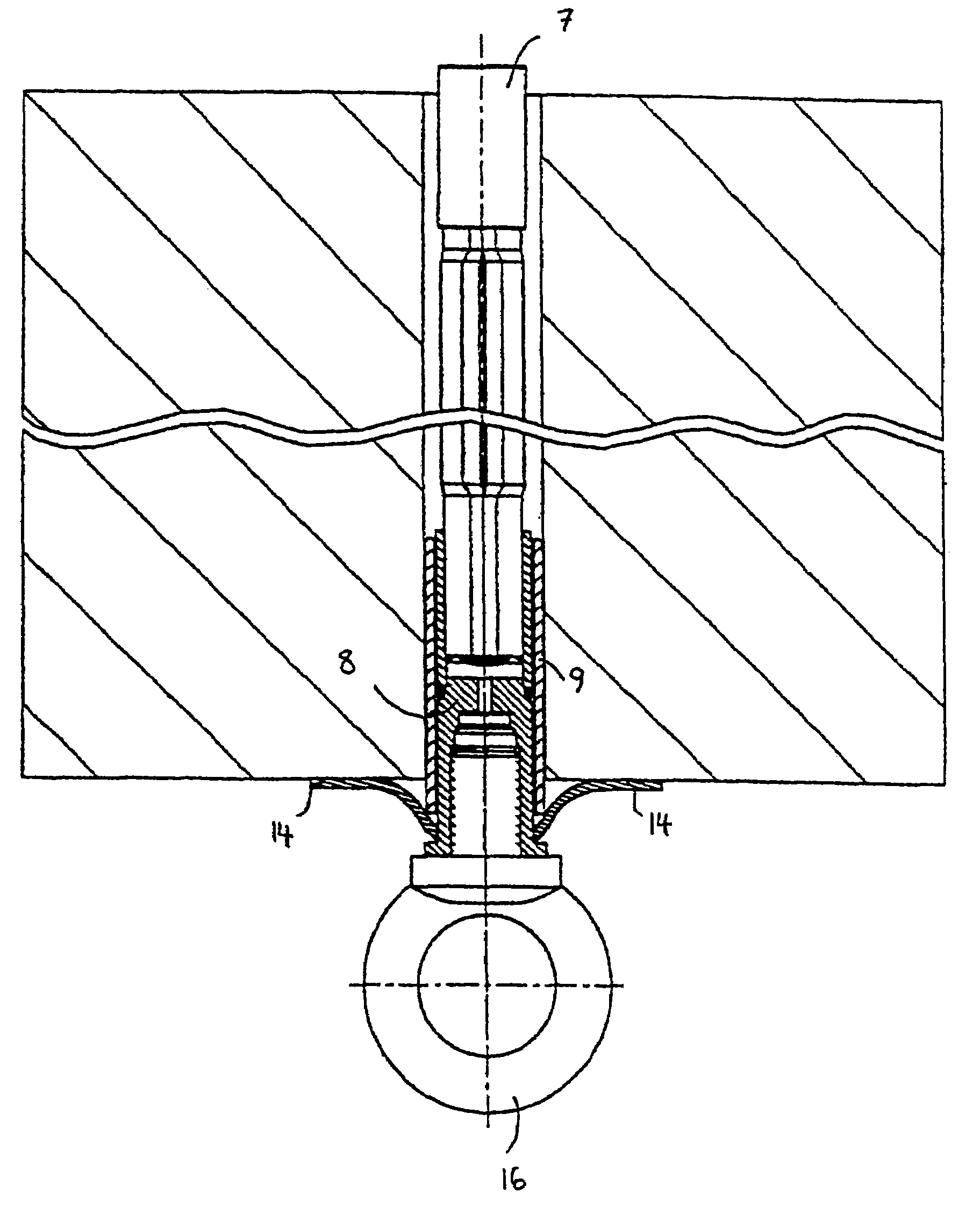 Expandable rock bolt and rock bolting system