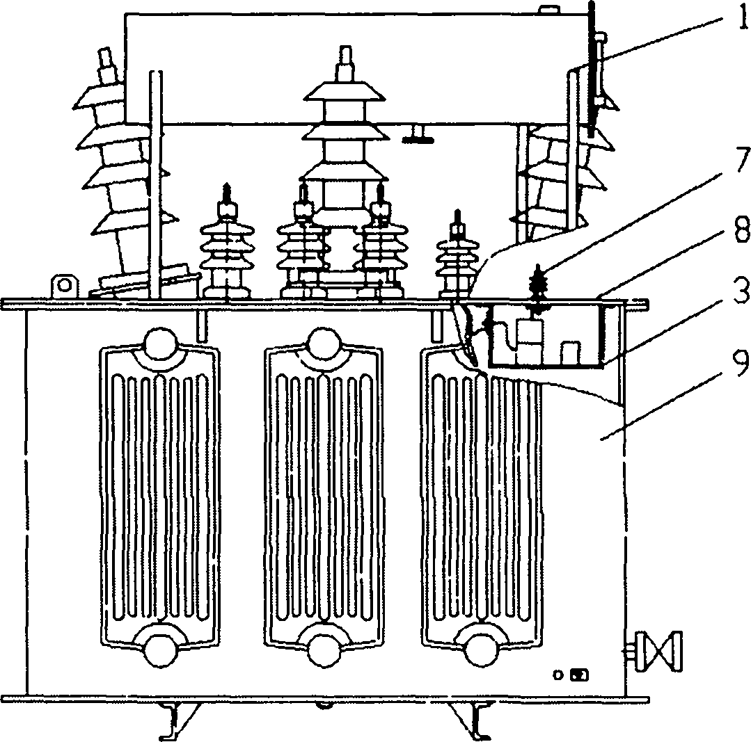 Intelligent anti-theft alarm transformer and distribution transformer system