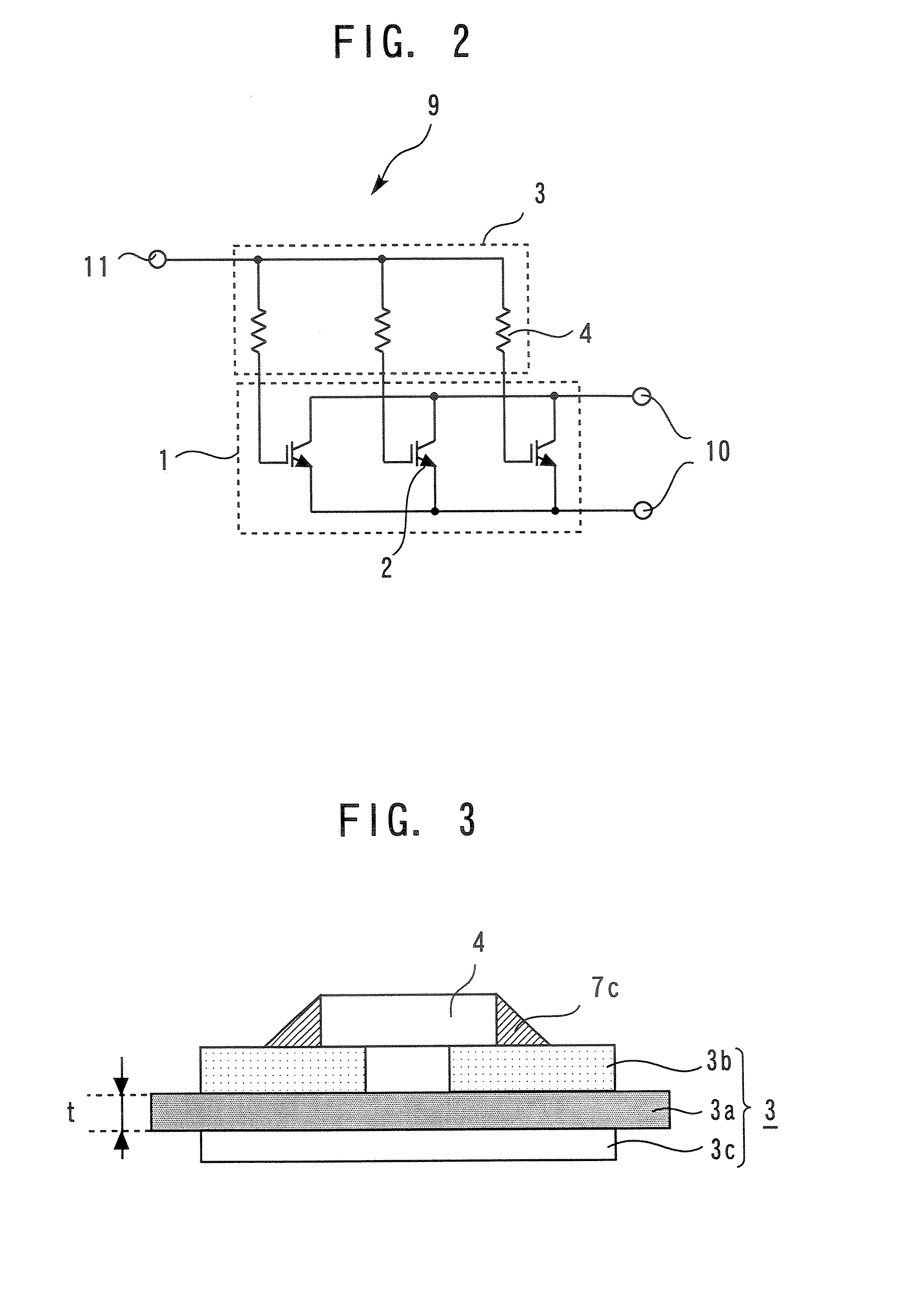 Semiconductor device having a resistance for equalizing the current distribution