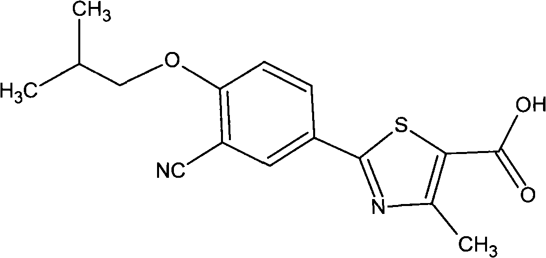 Oral slow/controlled-release preparation containing febuxostat and preparation method thereof