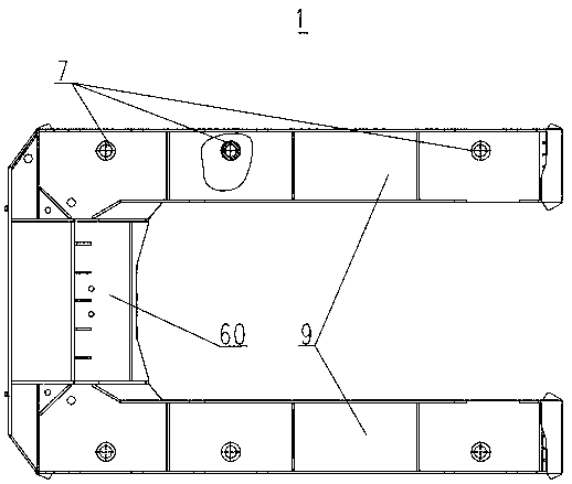 Integrated bracket carrying vehicle with double steering gears