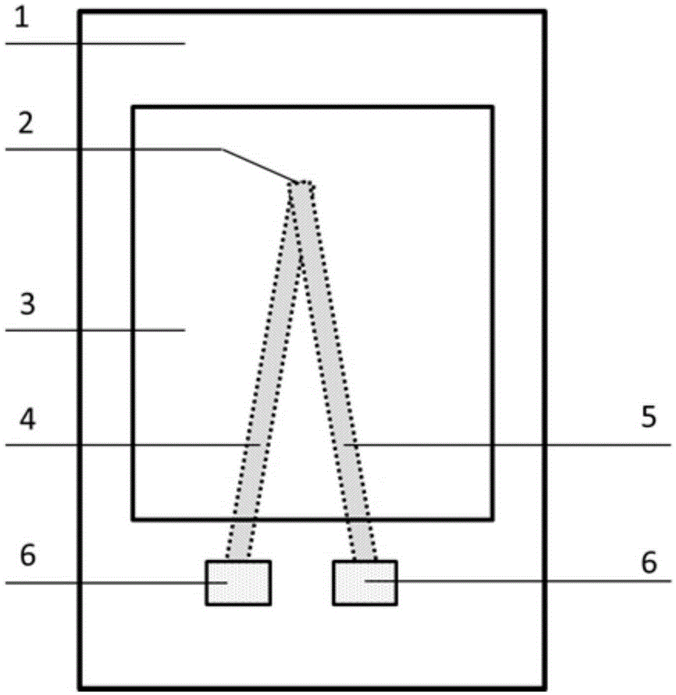 Oxide film thermocouple and preparation method thereof