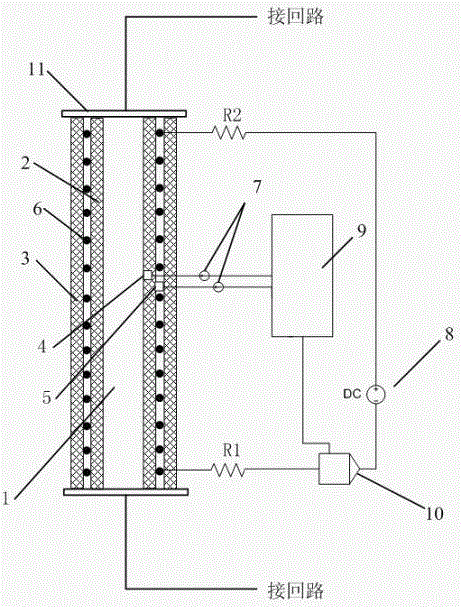 Thermal engineering experiment thermal balance environment automatic control device and control method thereof