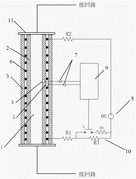 Thermal engineering experiment thermal balance environment automatic control device and control method thereof