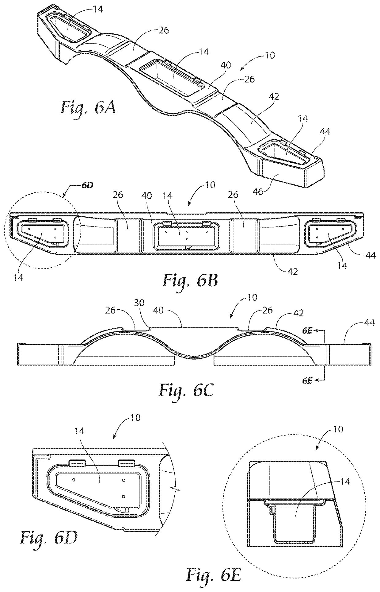 Trailer fender with storage area