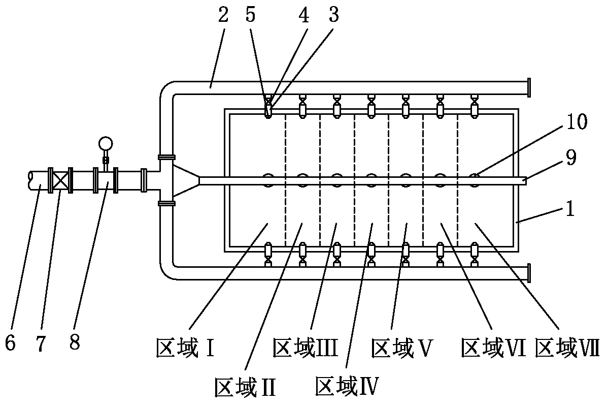 Natural gas roasting grooving method