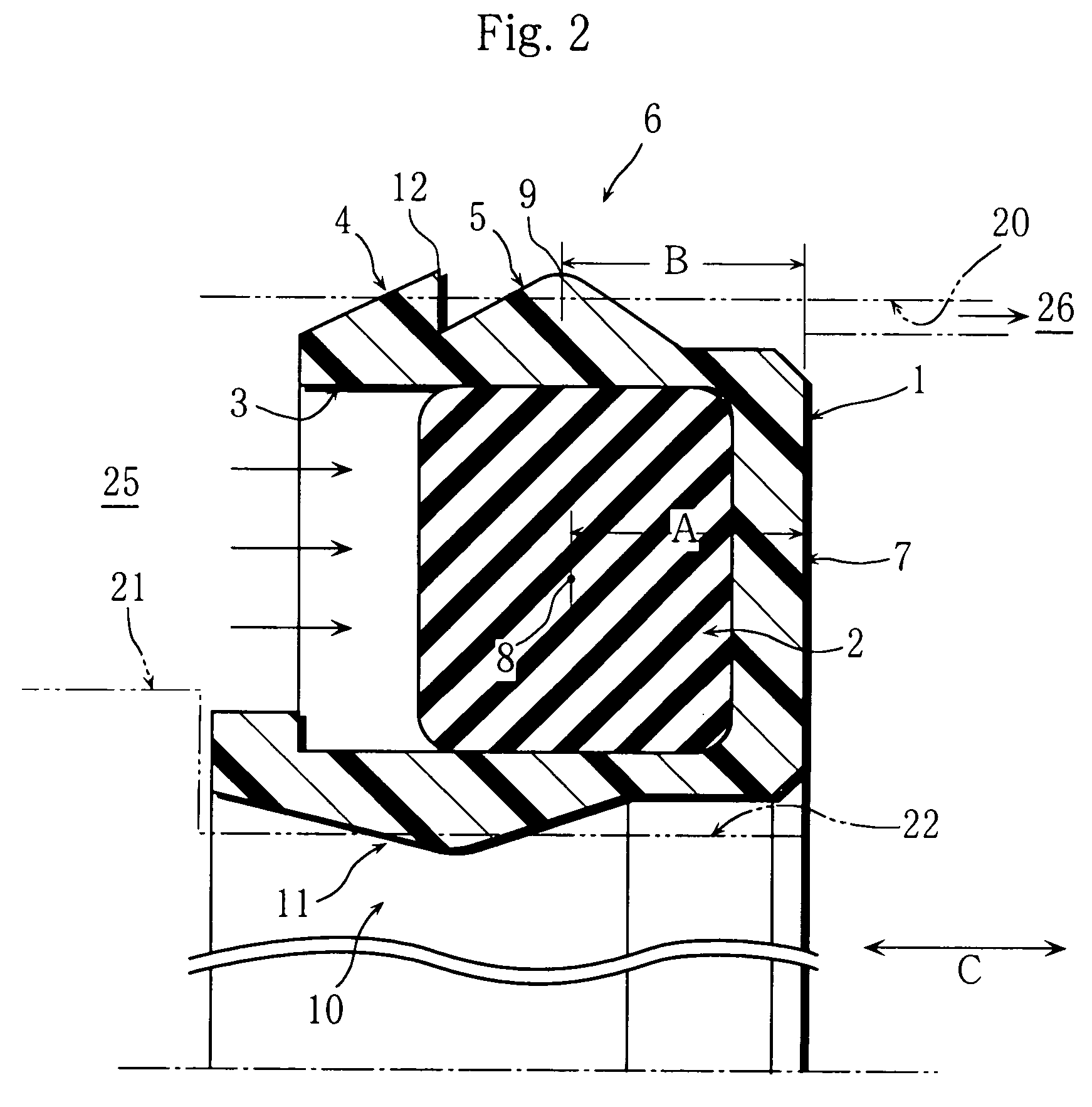 Sealing material