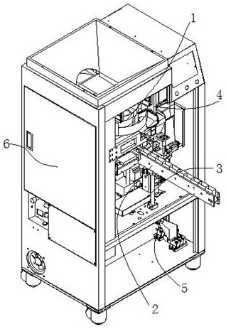 Tea packaging machine with built-in paper boxes