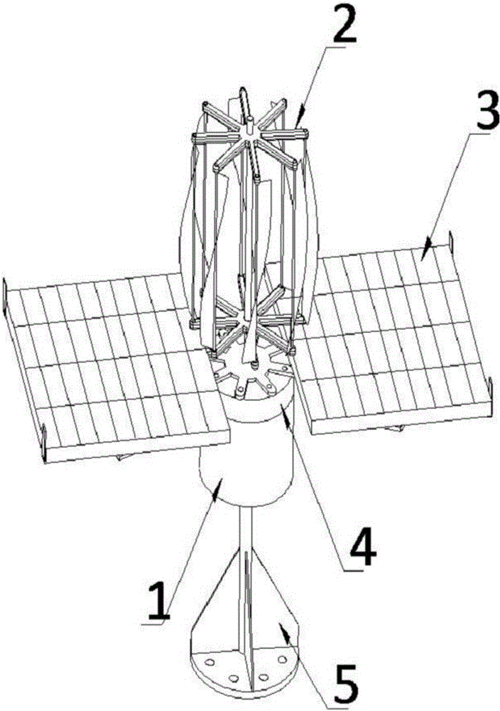 Comprehensive generation device used for emergency sewage treatment and operating method thereof