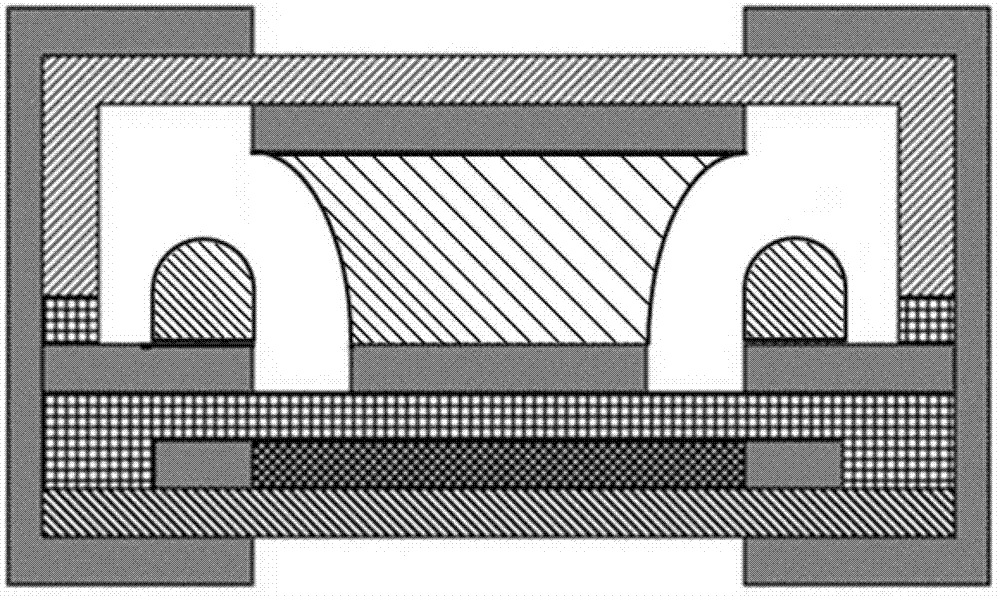 Over-current over-voltage protective element and manufacture method thereof